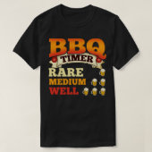 GRILLEN Timer Barbecue Beer Drink Grilling T-Shirt (Design vorne)