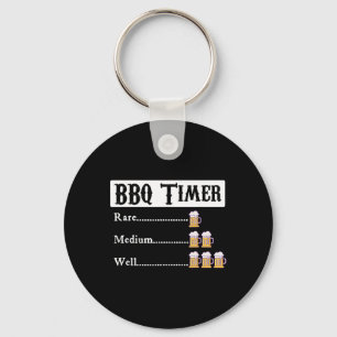 Grillen Timer Byrbecue Schlüsselanhänger