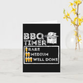Grillen Timer - Funny Grillen Smoker Byrbecue Gril Karte (Gelbe Blume)