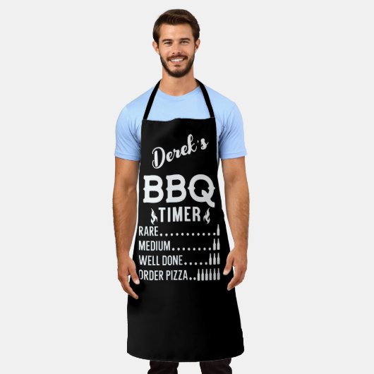 GRILLEN Timer Schürze (Getragen)