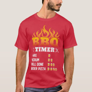 GRILLEN Timer Seles Mittlere gut georderte Pizza G T-Shirt