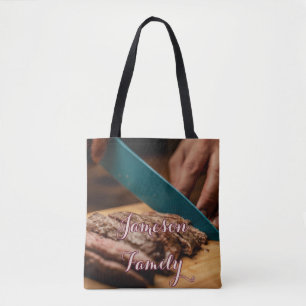 GRILLEN Tote Bag Familienkochfleisch Tasche