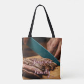 GRILLEN Tote Bag Familienkochfleisch Tasche (Rückseite)