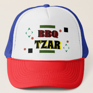 GRILLEN Tzar Multicolored Abstrakt Text Trucker Ha Truckerkappe