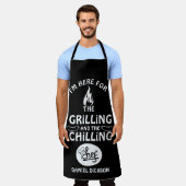 Grillen und Abkühlen Schürze (Getragen)