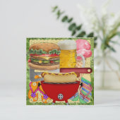 GRILLEN und Bier - 4. Juli! SRF Einladung (Stehend Vorderseite)