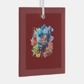 GRILLEN und Grill Ornament Aus Glas (Vorderseite Rechts)