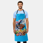 GRILLEN und Grill Schürze (Getragen)