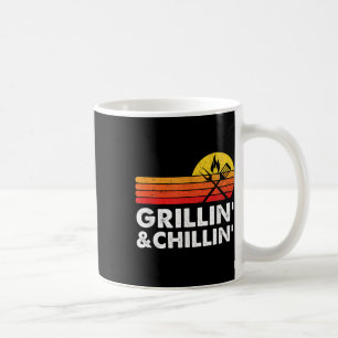 Grillen und Kühlen Rauch Fleisch Grillen Geschenk Kaffeetasse