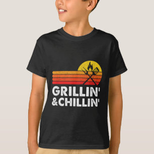 Grillen und Kühlen Rauch Fleisch Grillen Geschenk T-Shirt