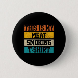Grillen Vintag Grillmeister Koch Geschenk Dies ist Button
