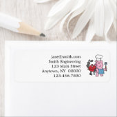 Grillen von Cartoon | Hintergrundfarbe auswählen (Insitu)