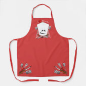 Grillen von Koch mit GRILLEN Schürze (Vorderseite)