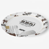 Grillen von Tools, die ich GRILLEN mache Pappteller (Schrägansicht)