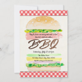 GRILLEN Wedding Reception Einladung