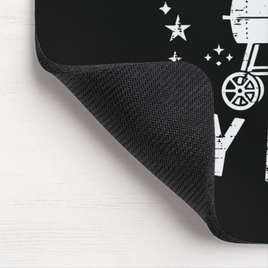 Grillen You Cant Cant Beat my Meat Funny Barbecue Mousepad (Ecke)