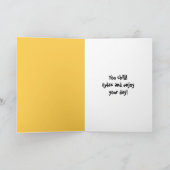 Grillen zum Vater am Geburtstag Karte (Innenseite)