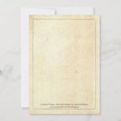 GRILLEN zum Vintagen Gedenktag Einladung (Rückseite)