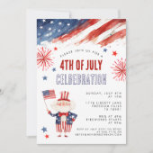 Grillen zur Einladung des Amerikanischen Unabhängi (Vorderseite)