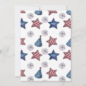 Grillen zur Einladung des Amerikanischen Unabhängi (Rückseite)