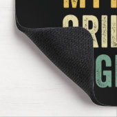Grillender BBQ lustiger Mann Mythos Grill-Legende Mousepad (Ecke)