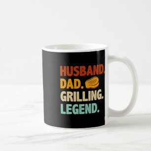 Grillender BBQ-Vater Lustiger Ehemann Grill-Vater Kaffeetasse