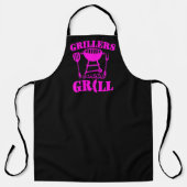 Griller Gonna Grill Würstchen Grill Grill Rosa Schürze (Vorderseite)