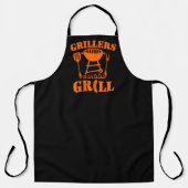 Grillers Gonna Grill Brasserie Grill Orange Schürze (Vorderseite)