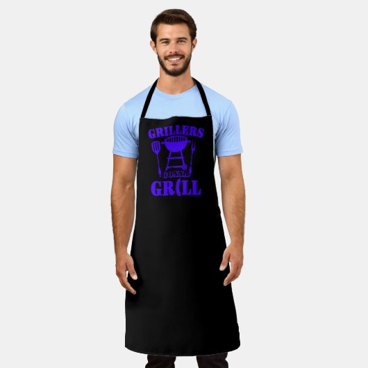 Grillers Gonna Grill Sausage Blue Schürze (Getragen)