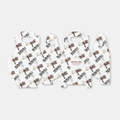 Grillfeld GRILLEN Grillen Gastgeschenk Geschenkschachtel (Ungefaltet)