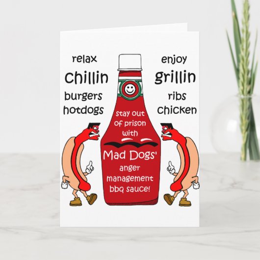 Grillfest Karte (Vorderseite)