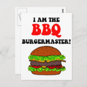Grillfest Postkarte (Vorne/Hinten)