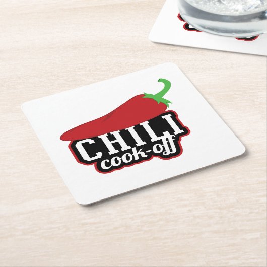 Grillfest Rechteckiger Pappuntersetzer (angewinkelt)