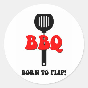 Grillfest Runder Aufkleber