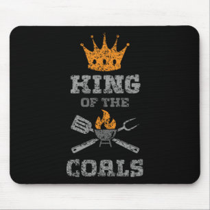 Grillgerichte "King of the Coals Grill" Grillspeis Mousepad