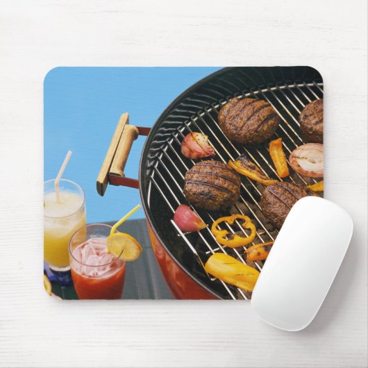 Grillgerichte Mousepad (Mit Mouse)