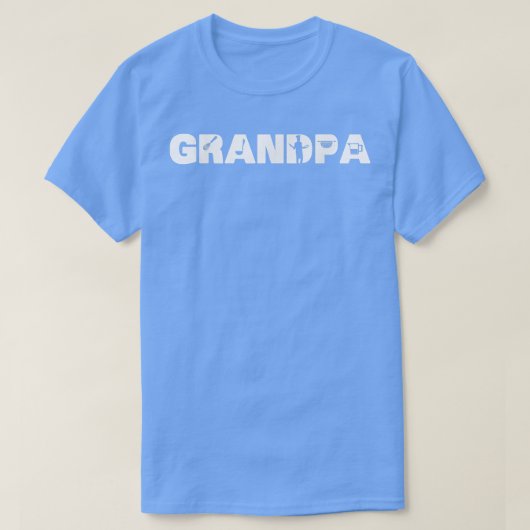 Grillgrandpa, Pop Backgeschenk T-Shirt (Design vorne)