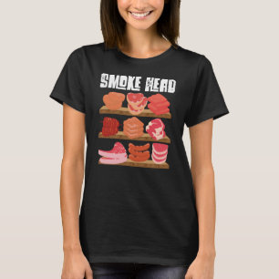 Grillgrill Grillen Grillen Grillen Rauch T-Shirt