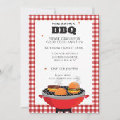 Grillgrillen Einladung (Vorderseite)