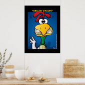 "Grillhühnchen" Poster (Küche)