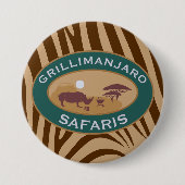 Grillimanjaro Knopf Button (Vorderseite)