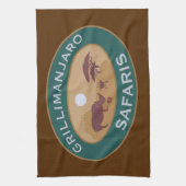 Grillimanjaro Küchentuch (Vertikal)