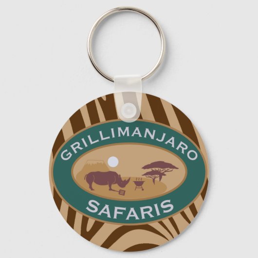 Grillimanjaro Schlüsselanhänger (Vorderseite)