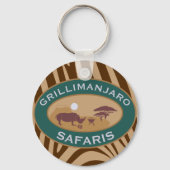 Grillimanjaro Schlüsselanhänger (Rückseite)