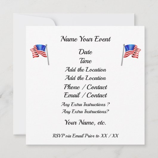 Grillin' and Chillin' Fire Dept Cookout Einladung (Rückseite)