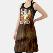 Grillin Chillin Funny Men's GRILLEN Cooking Koch S Schürze (InSitu)