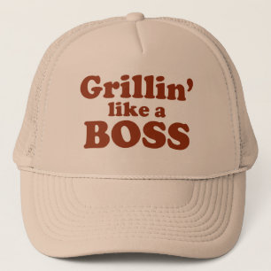 Grillin mögen einen Chef Truckerkappe