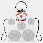 Grillin' N Chillin' Personalisiert Ihren eigenen N Schürze (Vorderseite)