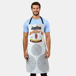 Grillin' N Chillin' Personalisiert Ihren eigenen N Schürze