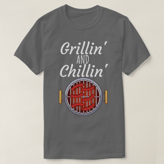 Grillin T-Shirt (Design vorne)